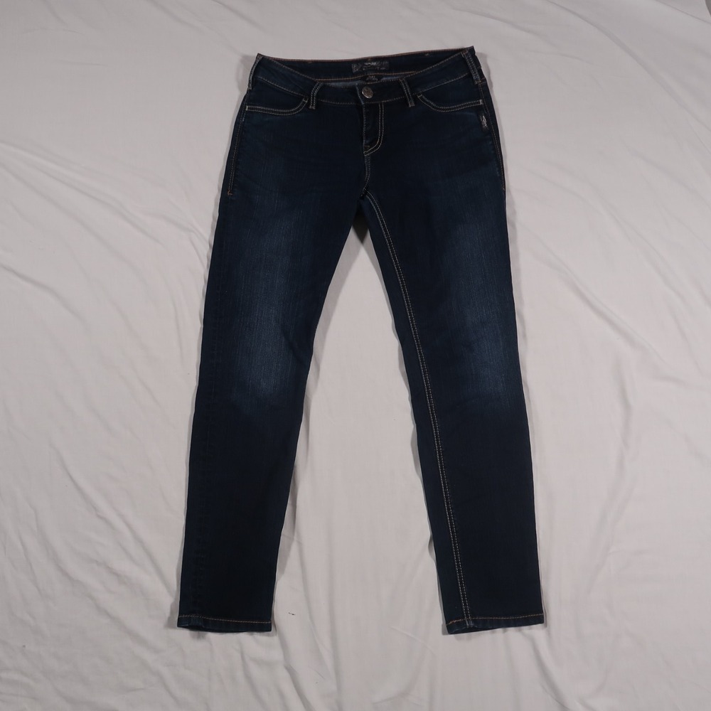 Silver Jeans Co Suki Mid Rise Bootcut Jeans Women's W30 L32 Indigo Stretch